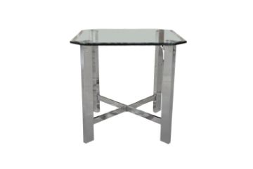 Picture of GLINT Tempered Glass Top Side Table