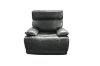 Picture of SOMIA Top-Grain Leather Manual Reclining Sofa Range (Grey)