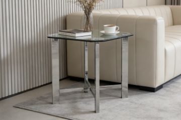 Picture of GLINT Tempered Glass Top Side Table