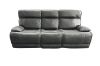 Picture of SOMIA Top-Grain Leather Manual Reclining Sofa Range (Grey) - 3RR + 2RR Sofa Set