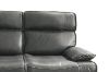 Picture of SOMIA Top-Grain Leather Manual Reclining Sofa Range (Grey) - 3RR + 2RR Sofa Set
