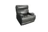 Picture of SOMIA Top-Grain Leather Manual Reclining Sofa Range (Grey) - 3RR + 2RR + 1R Sofa Set