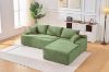 Picture of ASHFORD Fabric Sectional Compressed Sofa (Green)