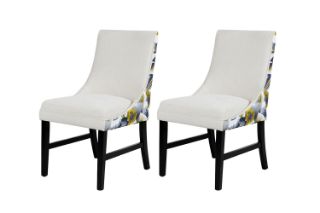 Picture of LANCEY High Back Dining Chair (Beige) - 2 Chairs in 1 Carton