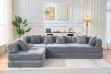 Picture of SINDARA Modular Compressed Sofa/Folding Sofa Bed Range (Grey) - Sectional Sofa