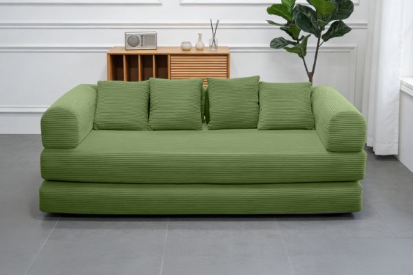 Picture of SINDARA Compressed Sofa/Folding Sofa Bed (Green)