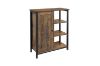 Picture of WEEFON 1 Door and 3 Open Shelves Storage Cabinet