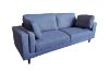 Picture of VALAND Linen 3-Seater Sofa (Blue)