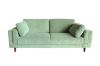 Picture of VALAND Corduroy 3-Seater Sofa (Light Green)