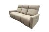Picture of KELLAN Air Leather Power Reclining Sofa Range (Beige) - 3 Seat Recliner Sofa (3RR)