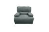 Picture of DAWSON Power Reclining Fabric Sofa Range (Sage Grey) - 1 Seat Recliner Armchair (1R)