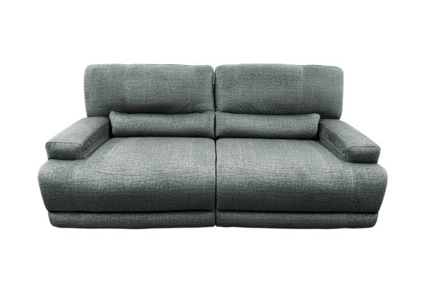 Picture of DAWSON Power Reclining Fabric Sofa Range (Sage Grey) - 3 Seat Recliner Sofa (3RR)