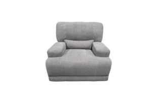Picture of DAWSON Power Reclining Fabric Sofa Range (Charcoal Grey) - 1 Seat Recliner Armchair (1R)