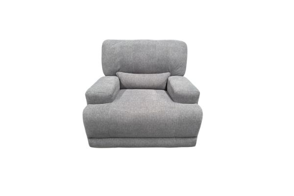 Picture of DAWSON Power Reclining Fabric Sofa Range (Charcoal Grey) - 1 Seat Recliner Armchair (1R)