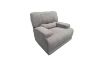 Picture of DAWSON Power Reclining Fabric Sofa Range (Charcoal Grey) - 1 Seat Recliner Armchair (1R)