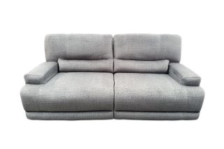 Picture of DAWSON Power Reclining Fabric Sofa Range (Charcoal Grey) - 3 Seat Recliner Sofa (3RR)
