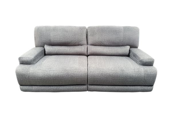 Picture of DAWSON Power Reclining Fabric Sofa Range (Charcoal Grey) - 3 Seat Recliner Sofa (3RR)