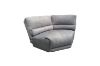 Picture of DAWSON Power Reclining Fabric Sofa Range (Charcoal Grey) - 3RR+2RRC+Corner Sofa Set