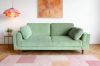 Picture of VALAND Corduroy 3-Seater Sofa (Light Green)