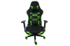 Picture of RENITH 360° Swivel Adjustable Height Gaming Recliner Chair  (Green & Black)