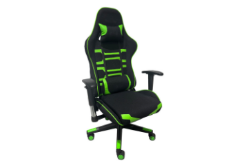 Picture of RENITH 360° Swivel Adjustable Height Gaming Recliner Chair  (Green & Black)