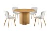 Picture of MESAS D120 Metal-Reinforced Pedestal Dining Table
