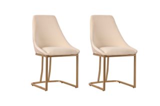 Picture of RIVA Dining Chair (Beige) - 2 Chairs in 1 Carton