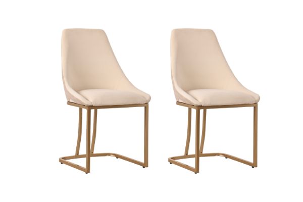 Picture of RIVA Dining Chair (Beige) - 2 Chairs in 1 Carton