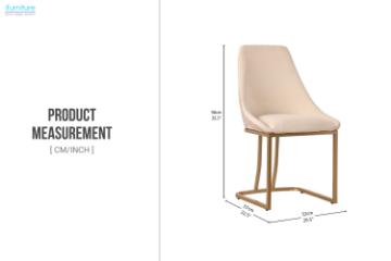 Picture of RIVA Dining Chair (Beige)