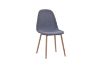 Picture of EMBER Dining Chair with Wood-Tone Metal Legs
