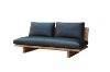 Picture of TIMBERA 100% Genuine Leather Reclaimed Pine Wood Sofa Range - 3+1+1 Sofa Set