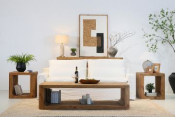 Picture of LUMBER 170 Reclaimed Pine Wood Coffee Table