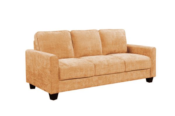 Picture of ANTONIA Fabric Sofa Range (Yellow) - 3 Seater