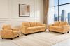 Picture of ANTONIA Fabric Sofa Range (Yellow) - 3+2 Sofa Set