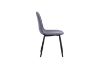 Picture of EMBER Dining Chair with Black Metal Legs - 4 Chairs in 1 Carton