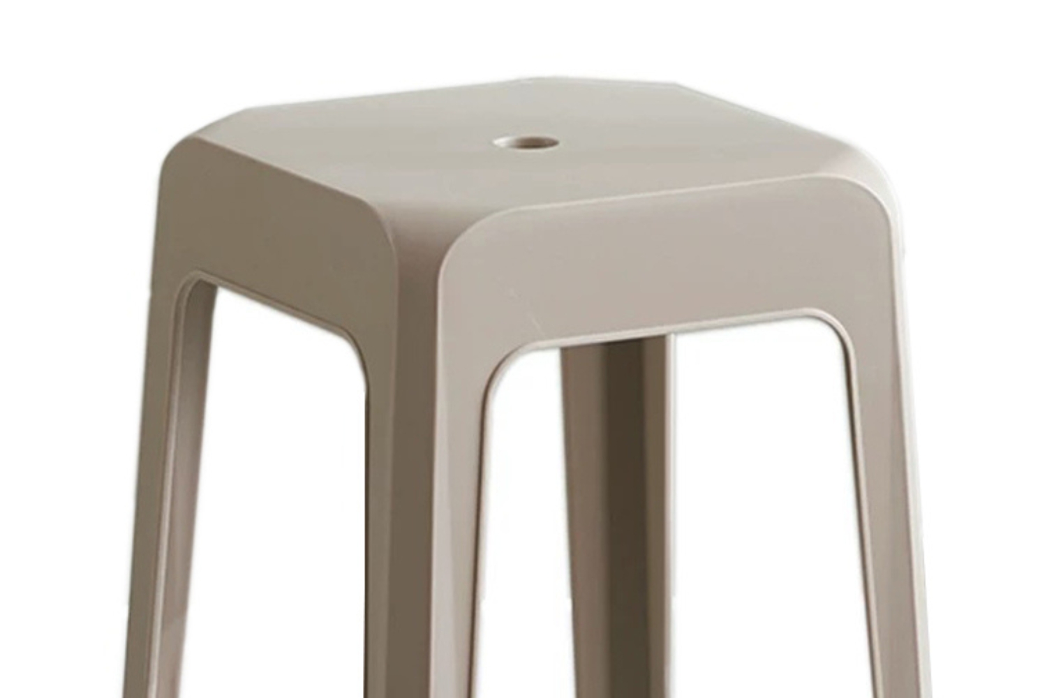 BRYN Stackable Bar Stool (Light Brown)
