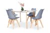 Picture of EFRON 5PC Dining Set (Grey) -  1.2M Table