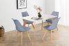 Picture of EFRON 5PC Dining Set (Grey) - 1.6M Table