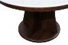 Picture of AURELIO D130 Microcrystalline Stone Top Round Dining Table with Lazy Susan