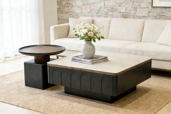 Picture of ELENA 2-Drawer Coffee Table Set