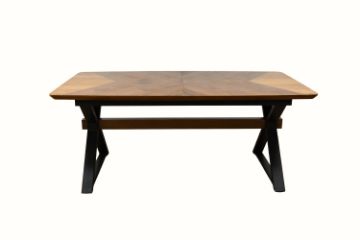 Picture of CAPITOL Walnut Veneer 180-300 Adjustable & Extendable Dining Table