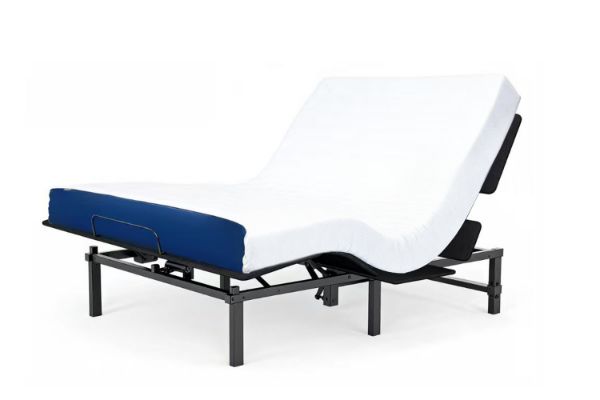 Picture of MOTIONFLEXI Electric Adjustable Bed Base with Memory Foam Mattress Set in Long Single/Queen/Split King Size