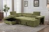 Picture of GOODEN Sectional Sofa/Sofa Bed With Storage Ottoman - Chaise Facing Left