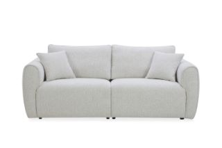 Picture of RIVANO 3/2 Seater Fabric Sofa Range (Off-White) - 3 Seater