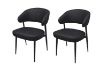 Picture of LORENZA Air Leather  Dining Chair (Black) - 2 Chairs in 1 Carton