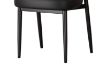 Picture of LORENZA Air Leather  Dining Chair (Black) - 2 Chairs in 1 Carton