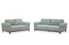 Picture of SPHERE 3/2 Seater Fabric Sofa Range (Light Green) - 3+2 Sofa Set
