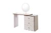 Picture of ELYSIA 3-Drawer Extension Dressing Table with LED Mirror and Makeup Stool Combo