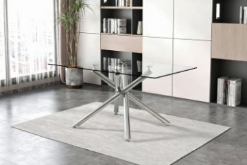 Picture of TOVIN 180 Tempered Glass Dining Table