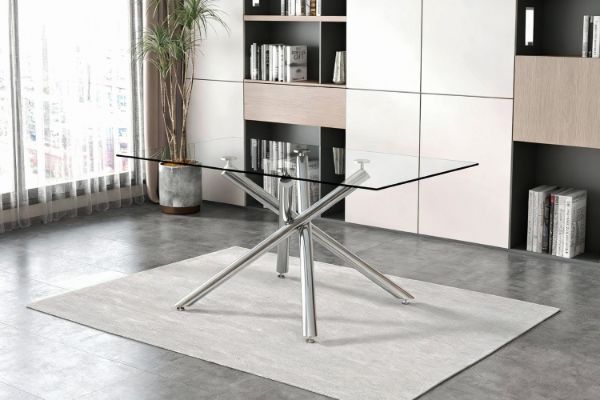 Picture of TOVIN 180 Tempered Glass Dining Table